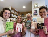 Amélie, Armelle, Marion et Émilie du Jardin des Lettres, à Craponne