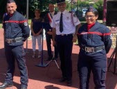 Cérémonie du 14-Juillet : deux pompiers en plus