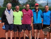 Les vétérans du Tennis Club champions de la Loire