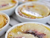 Mini-clafoutis aux pêches