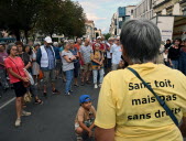 Sans-papiers menacés d’expulsion : une manifestation pour exiger des solutions