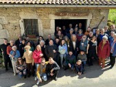 Ce dimanche, le vieux four à pain du hameau de Chaux a été remis en chauffe