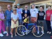 L’Ardéchoise offre un vélo au jeune Gaël