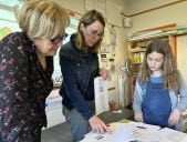 École L’Eau Vive : leur livre de nouvelles autour du patrimoine local sortira fin juin