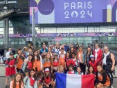 Les jeunes élus en voyage à Paris pour les Jeux paralympiques