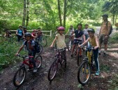 L’école s’est terminée par une sortie vélo