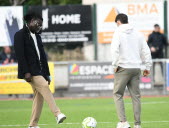 Gautier Larsonneur et Bafé Gomis, deux Verts d’honneur