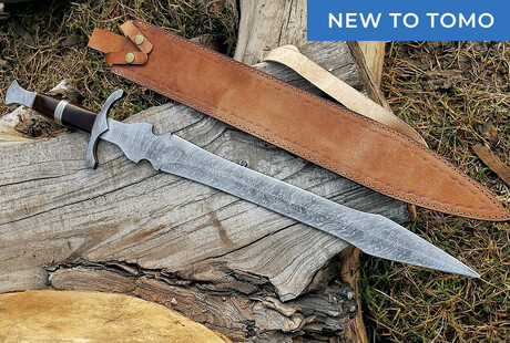 Forged In Damascus Steel