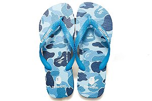 HAVAIANAS x BAPE - Chinelo Top "Turquesa" -NOVO-