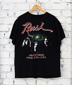 CONTROL - Camiseta Hemispheres Tour "Preto" -VINTAGE-