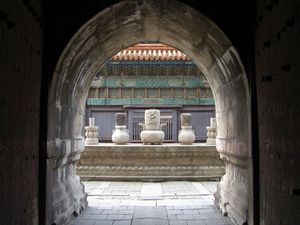 Shenyang, Liaoning province, China: Qing tomb complex