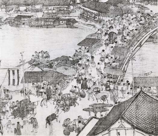 Zhang Zeduan: Going up the River at Qingming Festival Time