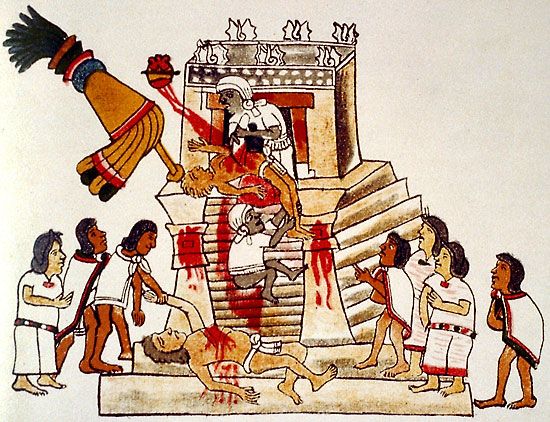 Aztec sacrifice