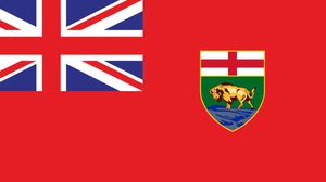 Manitoba provincial flag