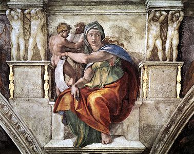 Michelangelo: Delphic Sibyl