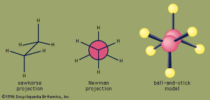 staggered conformation of ethane