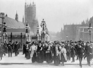 Women's suffrage: England