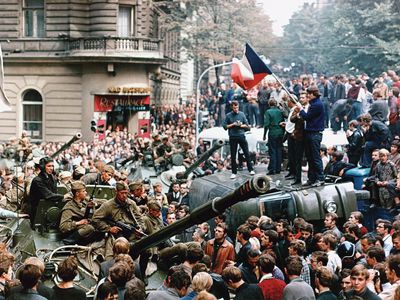 Soviet invasion of Prague