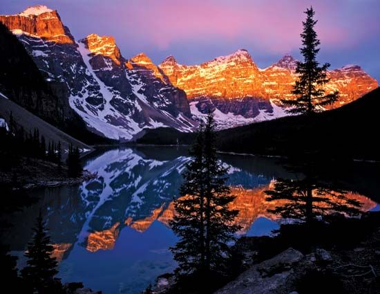 Moraine Lake in Banff National Park