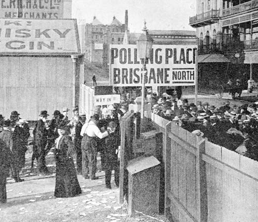 Women's suffrage: Australia