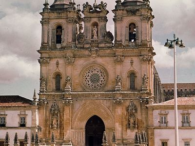 Church of the Cistercian monastery, Alcobaça, Port.