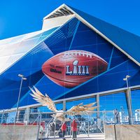 January 21, 2019: Superbowl LIII will be played at Atlanta's Mercedes-Benz Stadium on Sunday, February 3, 2019 against the New England Patriots and the Los Angeles Rams.