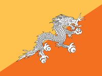 Flag of Bhutan