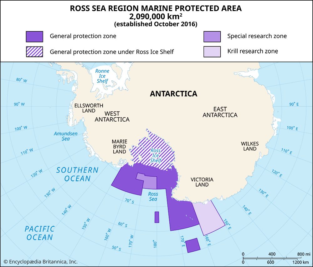 marine protected area of the Ross Sea