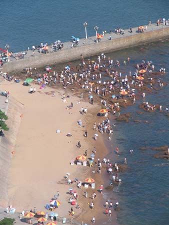 Qingdai: popular beach