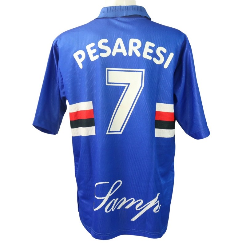 Pesaresi's Sampdoria Match-Worn Shirt, 1997/98