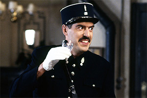 'Allo 'Allo!. Officer Crabtree (Arthur Bostrom). Credit: BBC