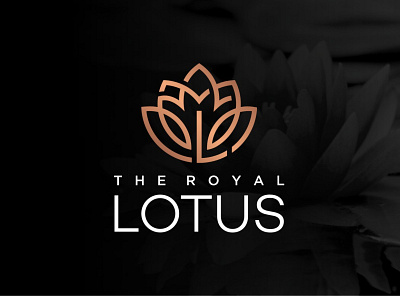 LOTUS LOGO app branding design icon illustration logo minimal typography vector