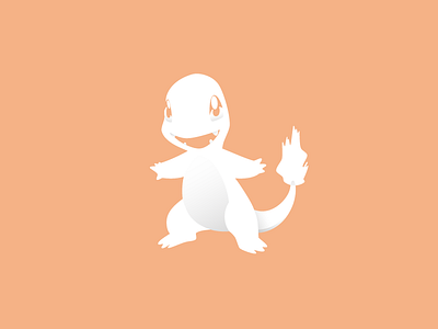 Char 2/365 charmander games minimal pokeball pokemon shadows white