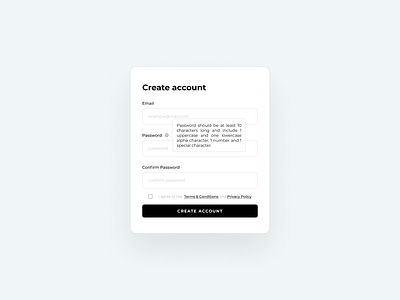 Tooltip DailyUI 087 design ui