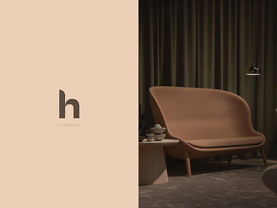 Couchly brand branding brown buro design erneue furniture graphic design identity logo logomark