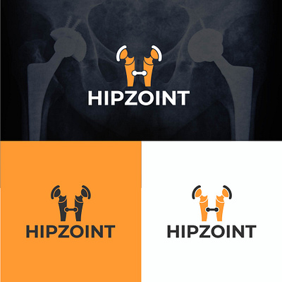 Hipzoint bonelogo branding cliniclogo dribbbleshopts dribblelogo graphic design helthcare hiplogo jointlogo letterhlogo logo madicallogo madicare orthopadic