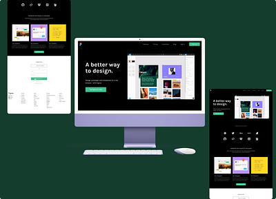 Figma Website Clone design figma mockup ui