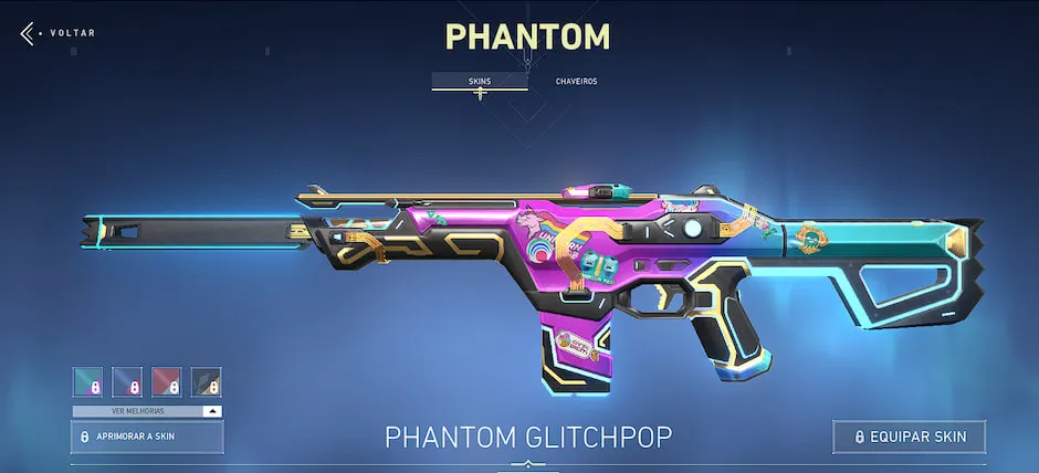 glitchpop phantom valorant