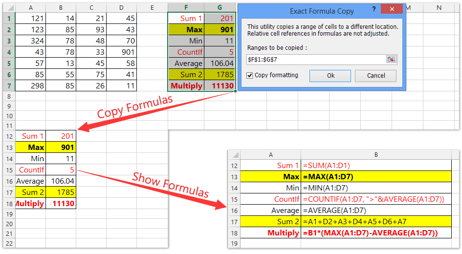 How To Quickly Apply Formula To An Entire Column Or Row With Without Dragging In Excel