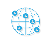 Compartir recursos de aprendizaje en comunidades globales o distribuir en privado.