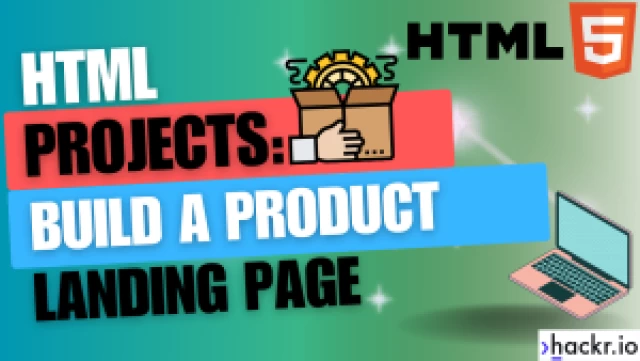 How To Create A Product Landing Page Using HTML