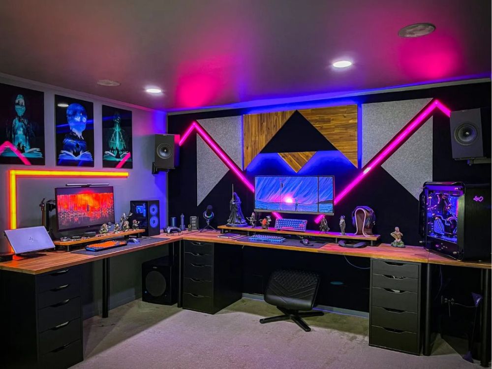 10 Amazing DIY Gaming Room Ideas to Take Your Gaming Experience to the ...