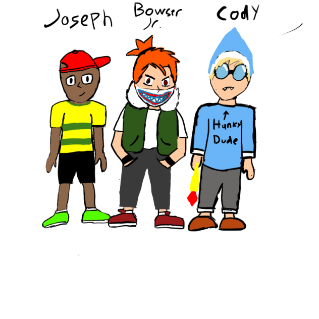 SML Junior Cody And Joseph as humans - ibisPaint