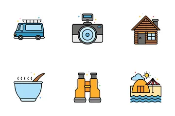 Camping Icon Pack