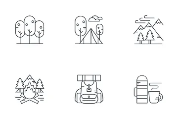 Camping Icon Pack