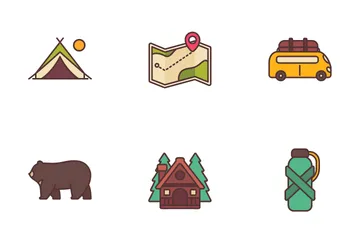 Camping Icon Pack