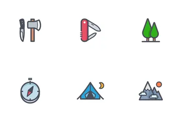 Camping Icon Pack