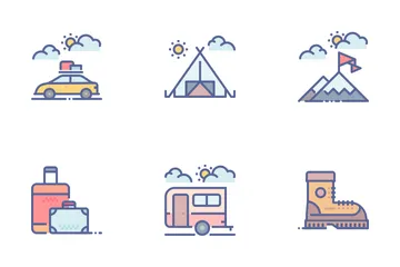 Camping Icon Pack