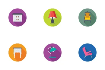 Furniture Flat Icons 1 Icon Pack