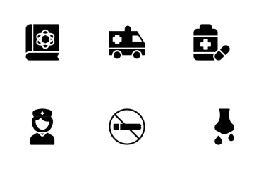 Médical et soins de santé Pack d'Icônes